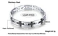 Pulsera Para Hombre De Acero Inoxidable Con Eslabón Cruces - Miniatura 2