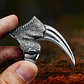 Anillo Para Hombre Y Mujer En De Forma Garra De Águila Acero - Miniatura 7