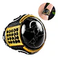 Anillo Gótico Para Hombre Con Piedra Negra Retro Moderno Cz - Miniatura 1