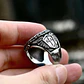 Gran Anillo Para Hombre Amuleto St Michael Arcángel Acero - Miniatura 6
