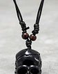 Collar Para Hombre Y Mujer Con Dije Cráneo Calavera Resina - Miniatura 2