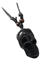 Collar Para Hombre Y Mujer Con Dije Cráneo Calavera Resina - Miniatura 8