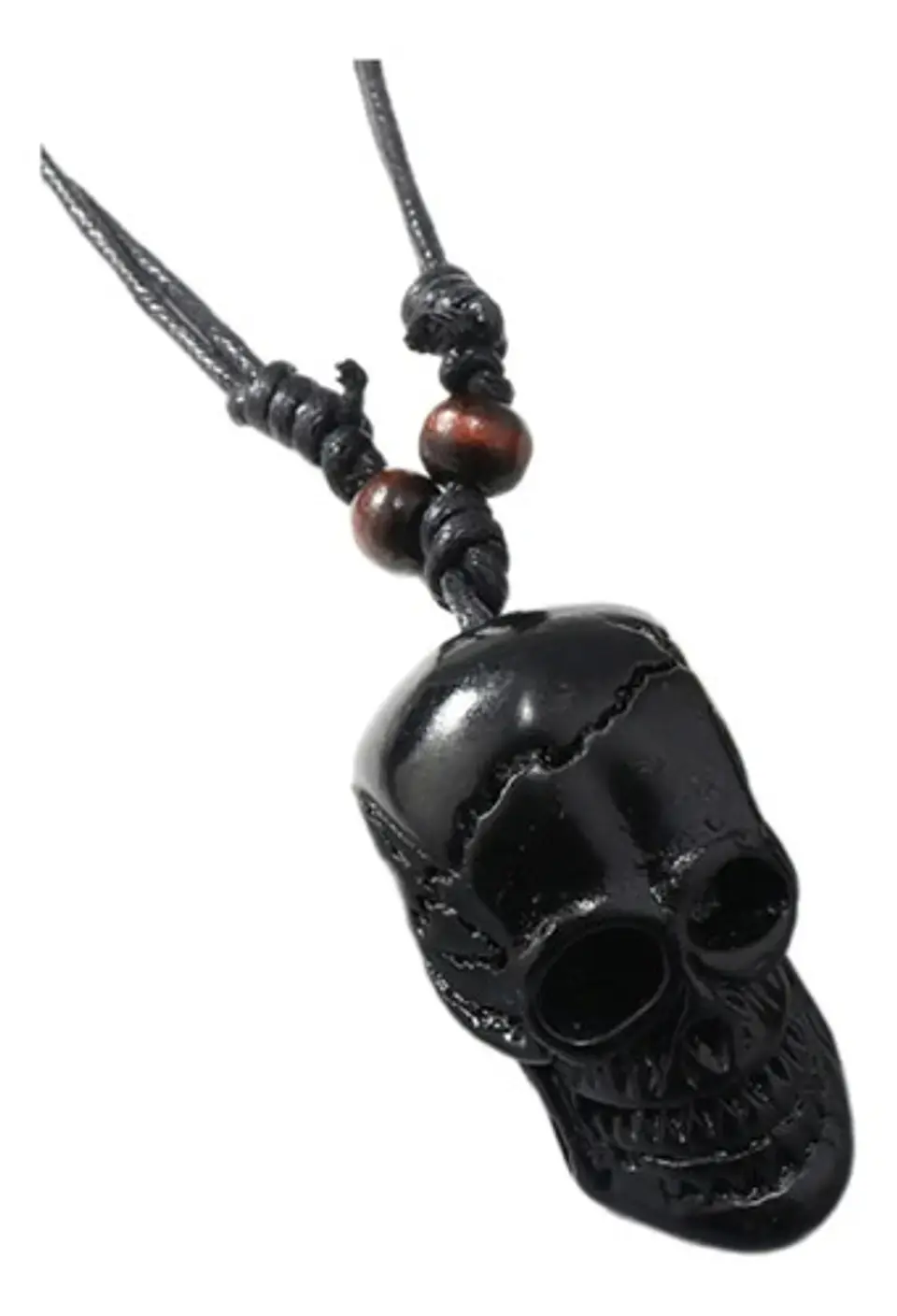 Collar Para Hombre Y Mujer Con Dije Cráneo Calavera Resina 8
