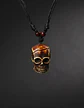 Collar Para Hombre Y Mujer Con Dije Cráneo Calavera Resina - Miniatura 16
