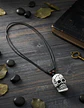 Collar Para Hombre Y Mujer Con Dije Cráneo Calavera Resina - Miniatura 25