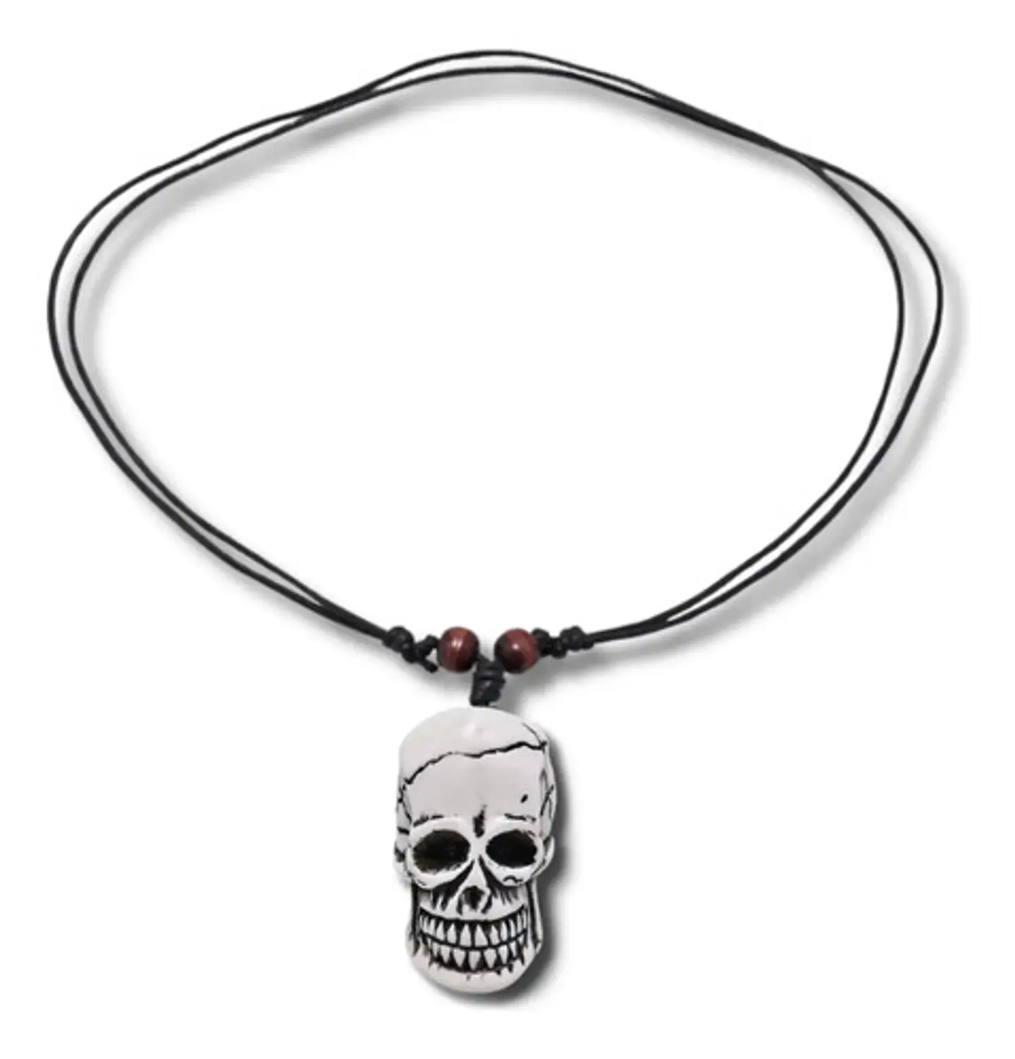 Collar Para Hombre Y Mujer Con Dije Cráneo Calavera Resina 27