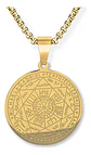 Collar Para Hombre Y Mujer Con Dije 7 Arcangeles Color Plata - Miniatura 11