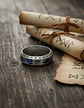 Anillo Para Hombre Mujer Vikingo Yggdrasil Árbol De La Vida - Miniatura 7