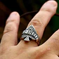 Anillo Para Hombre Con Diseño Ace Of Spade Cartas De Juego - Miniatura 6