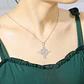 Collar Para Mujer Dije Celta Nudo De Brujas Color Oro Acero - Miniatura 11