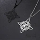 Collar Para Mujer Dije Celta Nudo De Brujas Color Oro Acero - Miniatura 17