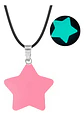 Collar Mujer Con Dije Cuarzo Estrella Brilla En La Oscuridad - Miniatura 43