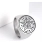 Anillo Hombre Y Mujer Tetragramaton Estrella Amuleto Salomon - Miniatura 14