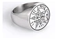 Anillo Hombre Y Mujer Tetragramaton Estrella Amuleto Salomon - Miniatura 15