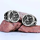 Anillo Para Hombre De Color Plata Arcangel St Michael Miguel - Miniatura 8
