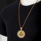 Collar Dije Mason Logia Color Oro Acero Inoxidable Hombre - Miniatura 8