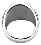 Anillo Para Hombre Símbolo Caballeros De Colon Color Plata - Miniatura 5