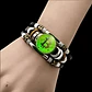 Pulsera Hombre Mujer Con Botón Criptomoneda Bitcoin Luminoso - Miniatura 5