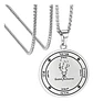 Collar Para Hombre Mujer Dije Pentáculo Del Incienso Amuleto - Miniatura 1