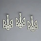 Set 3 Dijes Hombre Y Mujer Tridente Escudo Ucrania Tryzub - Miniatura 14