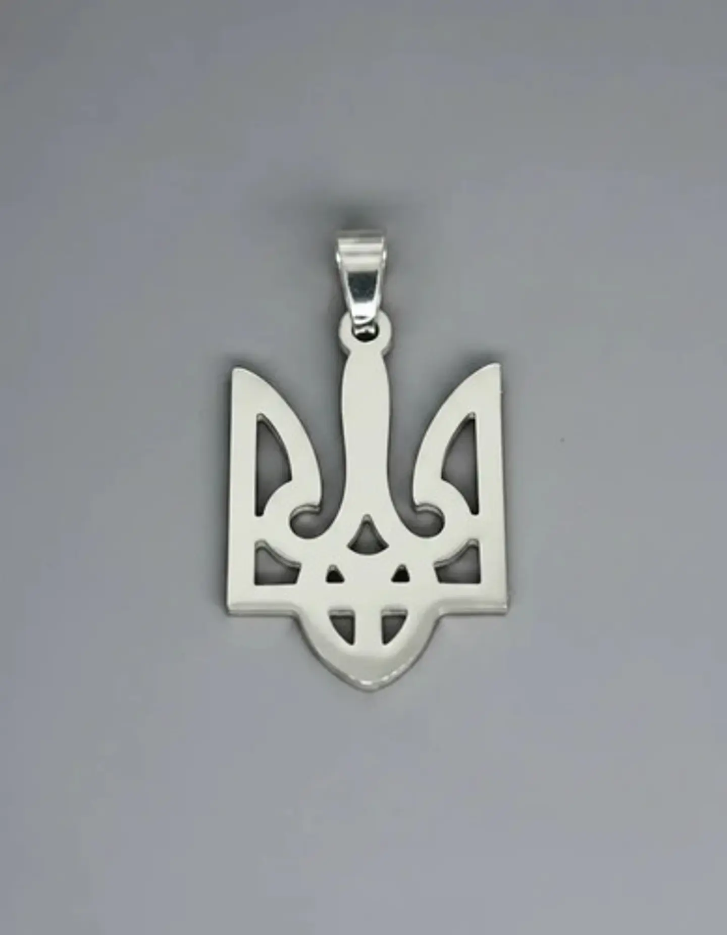Set 3 Dijes Hombre Y Mujer Tridente Escudo Ucrania Tryzub 15