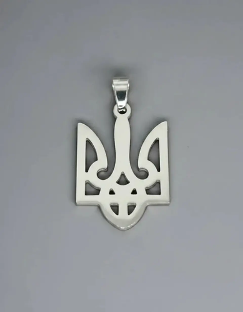 Set 3 Dijes Hombre Y Mujer Tridente Escudo Ucrania Tryzub 15