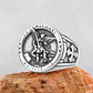 Anillo Para Hombre Y Mujer Color Plata Michael San Miguel - Miniatura 4