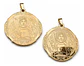 Set 2 Dijes Para Hombre Y Mujer San Miguel Arcángel Amuletos - Miniatura 1
