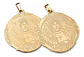 Set 2 Dijes Para Hombre Y Mujer San Miguel Arcángel Amuletos - Miniatura 2