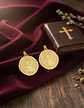 Set 2 Dijes Para Hombre Y Mujer San Miguel Arcángel Amuletos - Miniatura 5