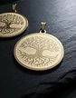 Set De 2 Dijes Para Hombre Y Mujer Medallas Árbol De La Vida - Miniatura 6