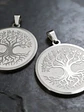 Set De 2 Dijes Para Hombre Y Mujer Medallas Árbol De La Vida - Miniatura 17