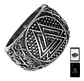 Anillo Para Hombres Vikingo Valknut De Acero Color Plata - Miniatura 1