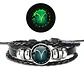 Pulsera Para Hombre Y Mujer Luminoso Signos Zodiaco Zodiacal - Miniatura 26