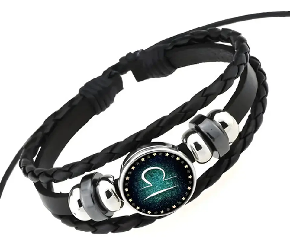 Pulsera Para Hombre Y Mujer Luminoso Signos Zodiaco Zodiacal 67