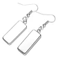 Aretes Pendientes Para Mujeres Cristal Bandera Lgtb Arcoiris - Miniatura 3