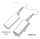 Aretes Pendientes Para Mujeres Cristal Bandera Lgtb Arcoiris - Miniatura 4