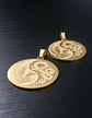 Set De 2 Dijes Para Hombre Y Mujer Dragón Y Fénix Yin Yang - Miniatura 8