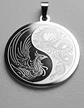 Set De 2 Dijes Para Hombre Y Mujer Dragón Y Fénix Yin Yang - Miniatura 13