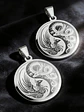 Set De 2 Dijes Para Hombre Y Mujer Dragón Y Fénix Yin Yang - Miniatura 16