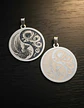 Set De 2 Dijes Para Hombre Y Mujer Dragón Y Fénix Yin Yang - Miniatura 18