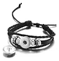 Pulsera Para Hombre Y Mujer Dije Lobo Brilla En La Oscuridad - Miniatura 11
