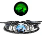 Pulsera Para Hombre Y Mujer Dije Lobo Brilla En La Oscuridad - Miniatura 13