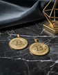 Set 2 Dijes Para Hombre Mujer Medallas Bitcoin Criptomoneda - Miniatura 5