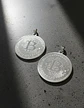Set 2 Dijes Para Hombre Mujer Medallas Bitcoin Criptomoneda - Miniatura 19