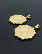 Set De 2 Dijes Para Hombre Y Mujer Flor De La Vida Yin Yang - Miniatura 9