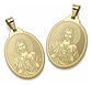 Pack X2 Para Hombres Mujer Medallas Sagrado Corazón De Jesús - Miniatura 2
