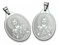 Pack X2 Para Hombres Mujer Medallas Sagrado Corazón De Jesús - Miniatura 10