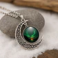 Collar Para Mujeres Dije Media Luna Constelaciones Galaxia - Miniatura 27