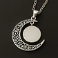 Collar Para Mujeres Dije Media Luna Constelaciones Galaxia - Miniatura 32